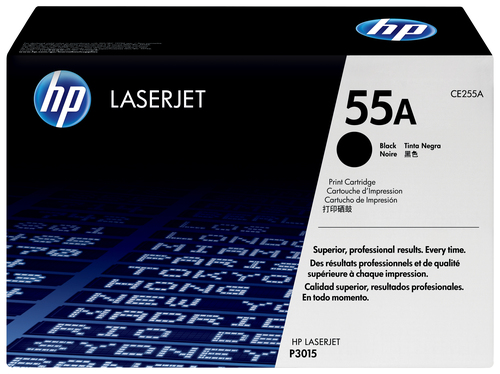 55A Black Original LaserJet Toner Cartridge